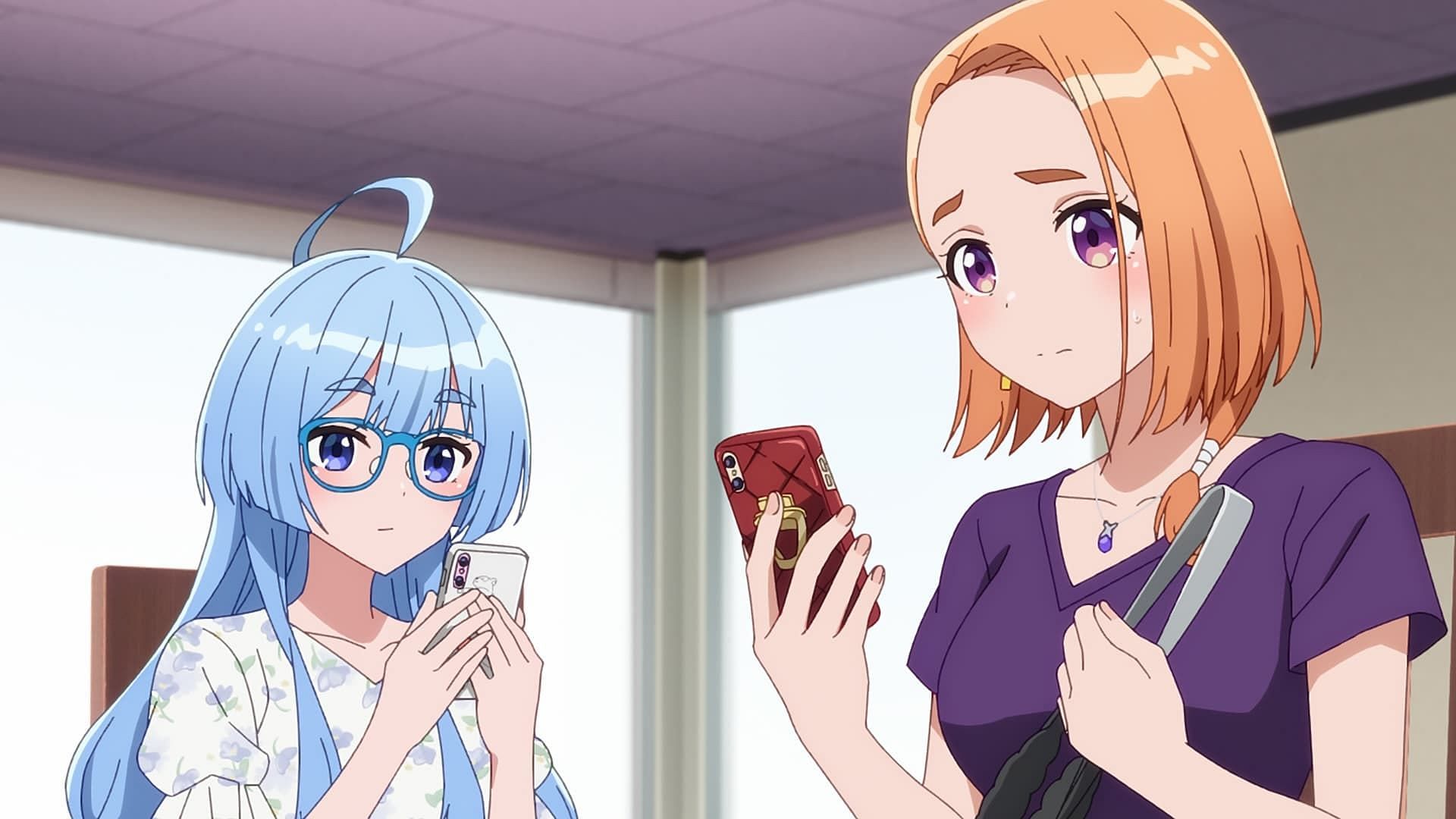 Seiha and Banri in the episode (Image via Doga Kobo)